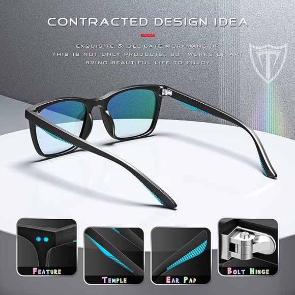 ATTCL Computer Blue Light Blocking Glasses for kids Age 3-10 (5103) - Picture 3 of 6